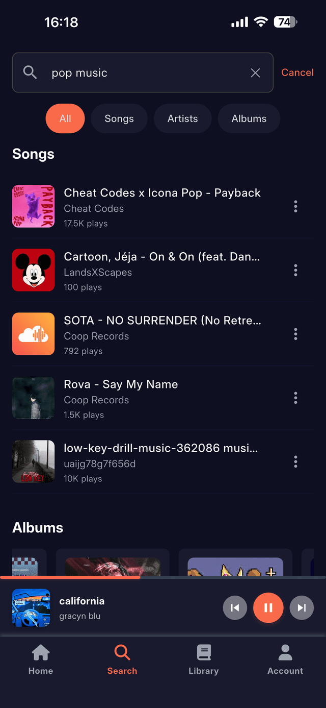 Audibeat screenshot three
